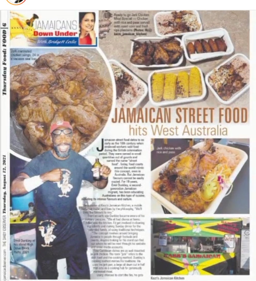 Jamaican Street Food hits West Australia