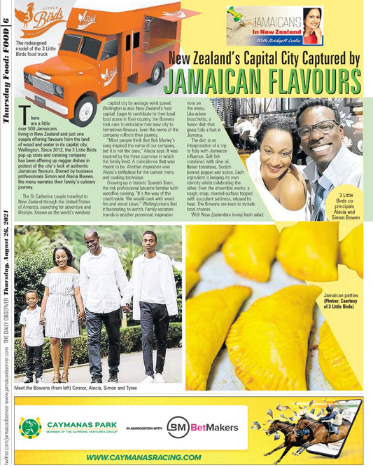 New Zealand's Capital City Captured by Jamaican Flavours